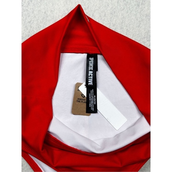 Victoria's Secret Swim Bottom Pink Active Size Medium Cheeky Shortie NEW - Picture 4 of 7